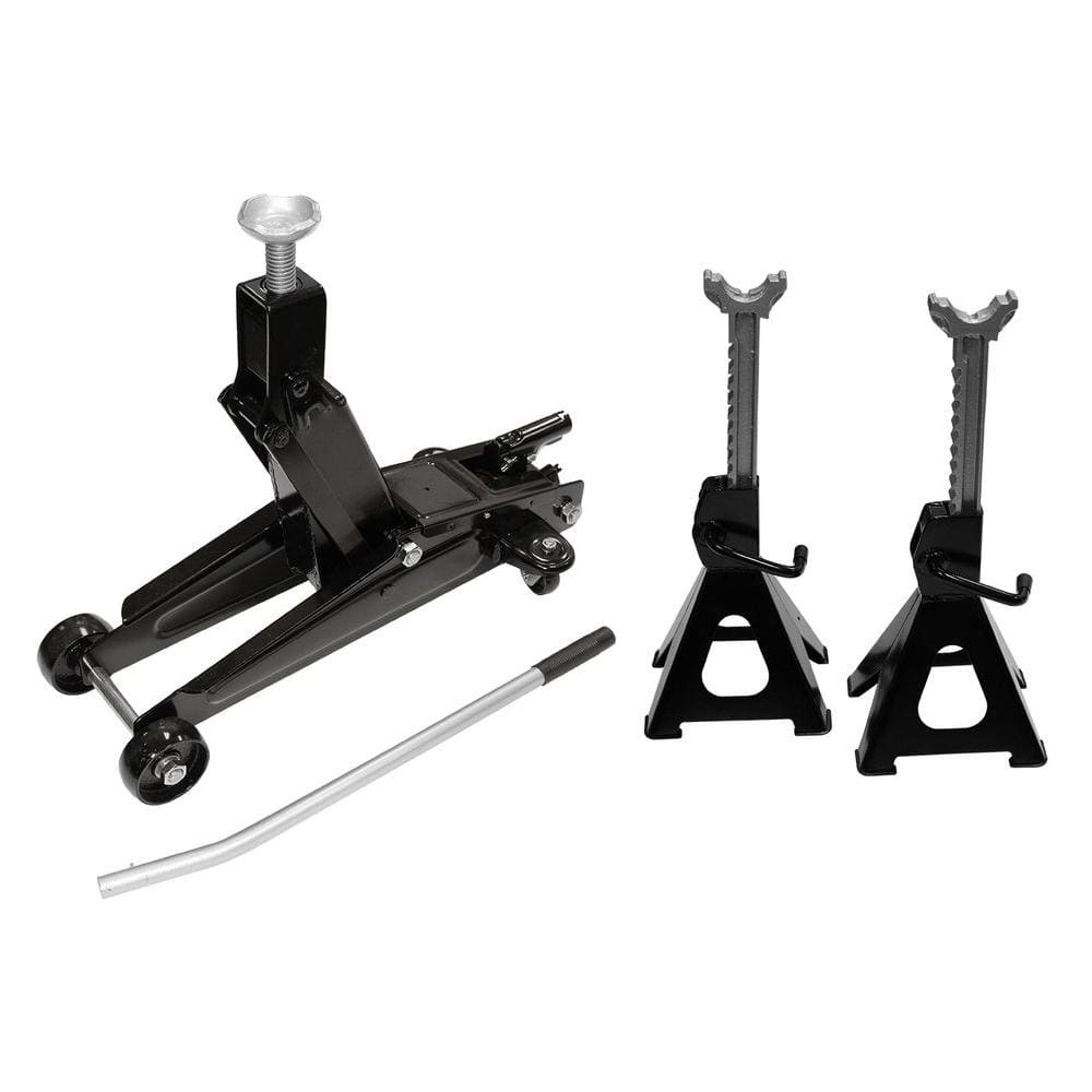 3-Ton Light Duty Truck Jack and Jack Stand Pair - Hercitys
