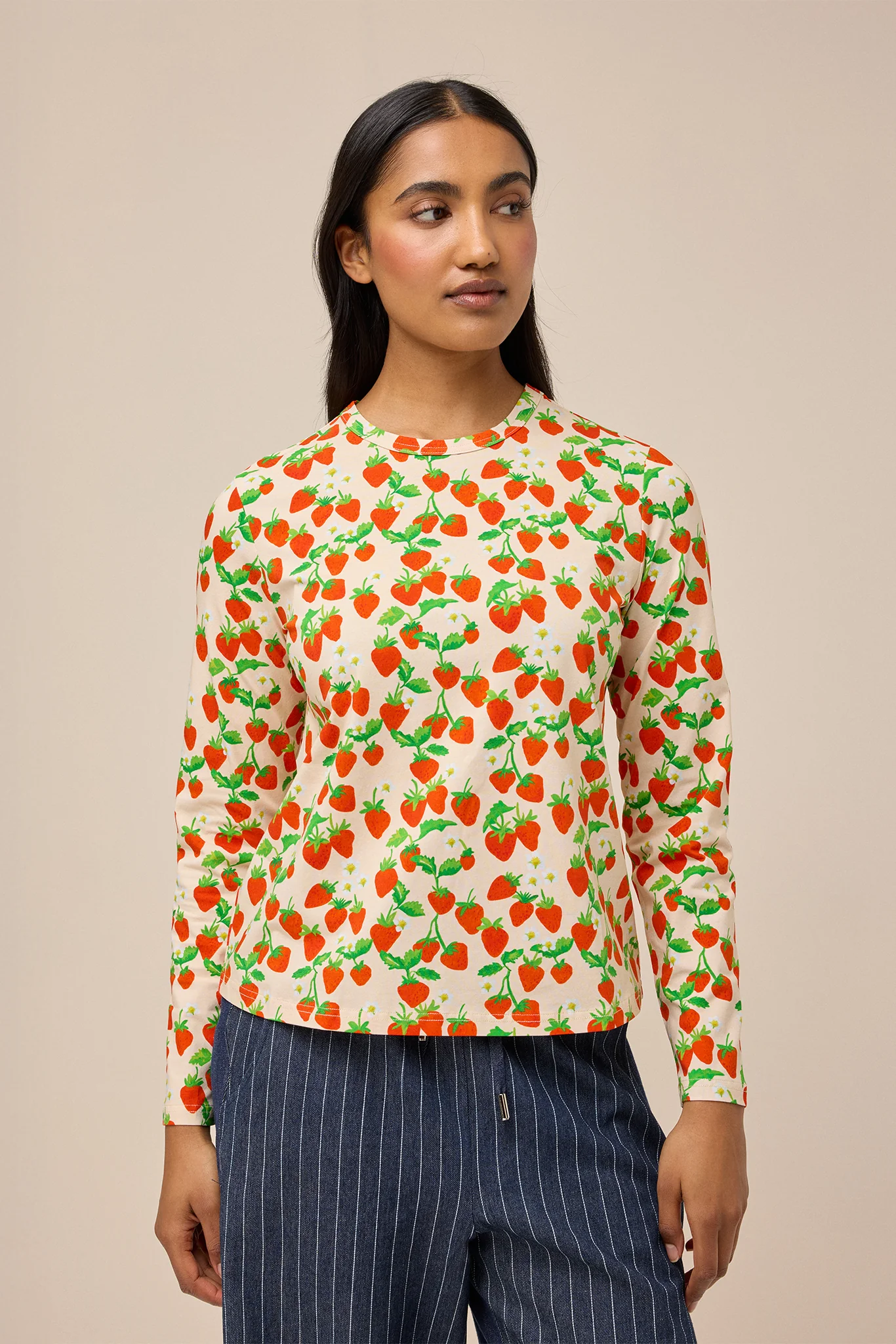 SUNNY TEE - STRAWBERRY - Hercitys