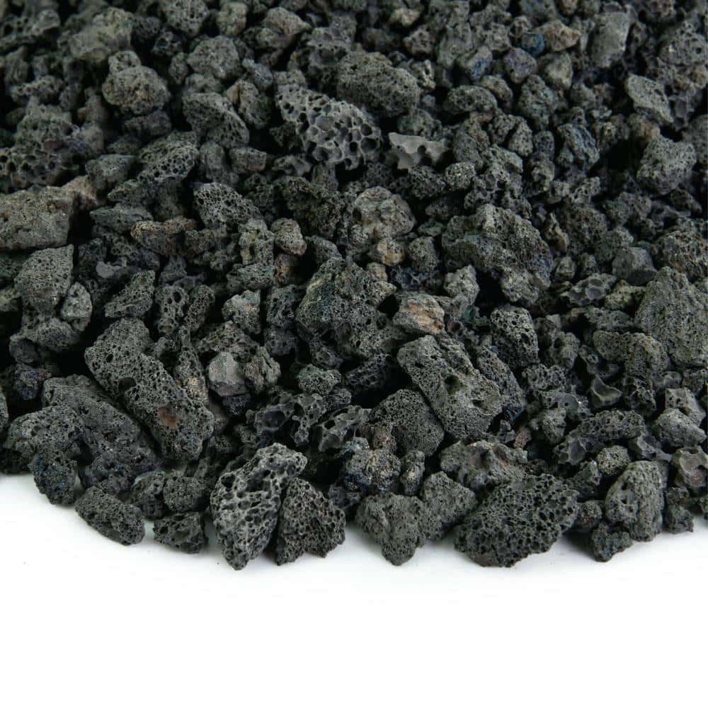 10 lbs. Black Lava Rock 3/8 in. - Hercitys