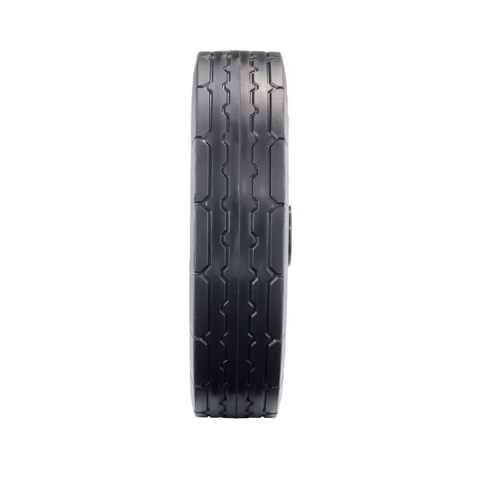 10 in. Heavy-Duty No-Flat Hand Truck Replacement Tire - Hercitys