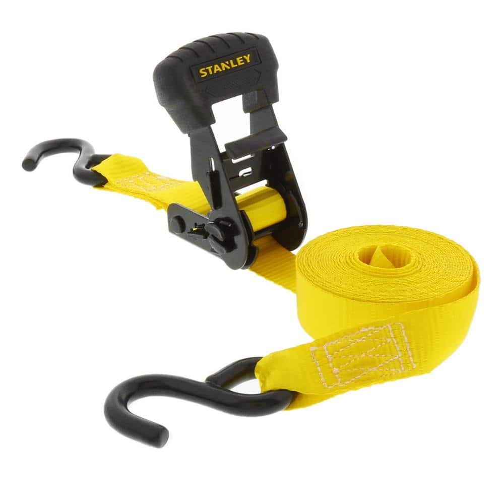 1.25 in. x 16 ft. / 3000 lbs. Break Strength Ratchet Straps (4-Pack) - Hercitys