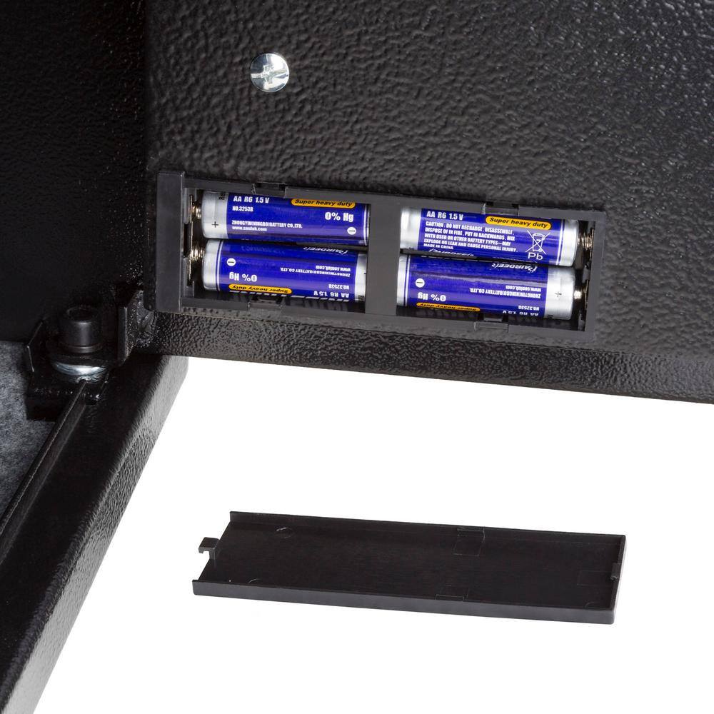 0.6 cu. ft. Fingerprint and Digital Lock Steel Safe - Hercitys