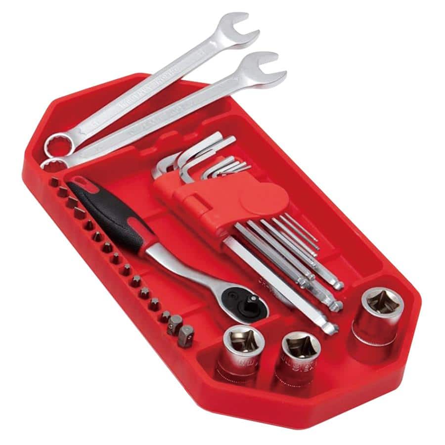 10.5 in. x 5.5 in. x 0.9 in. Small Non-Slip Flexible Parts Tray - Hercitys