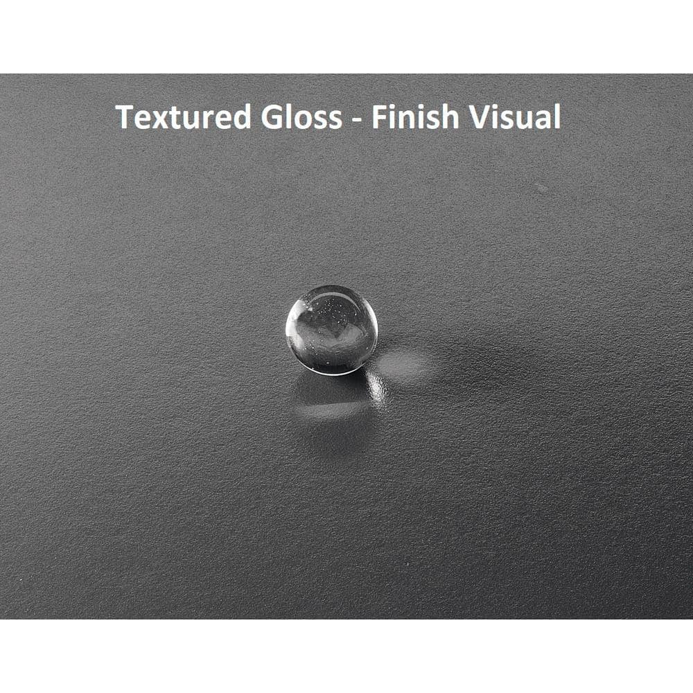 5 ft. x 12 ft. Laminate Sheet in Black with Matte Finish - Hercitys