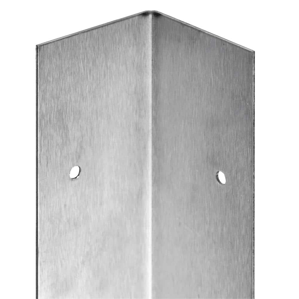 2 in. x 48 in. Corner Shield Stainless Steel Construction - Hercitys