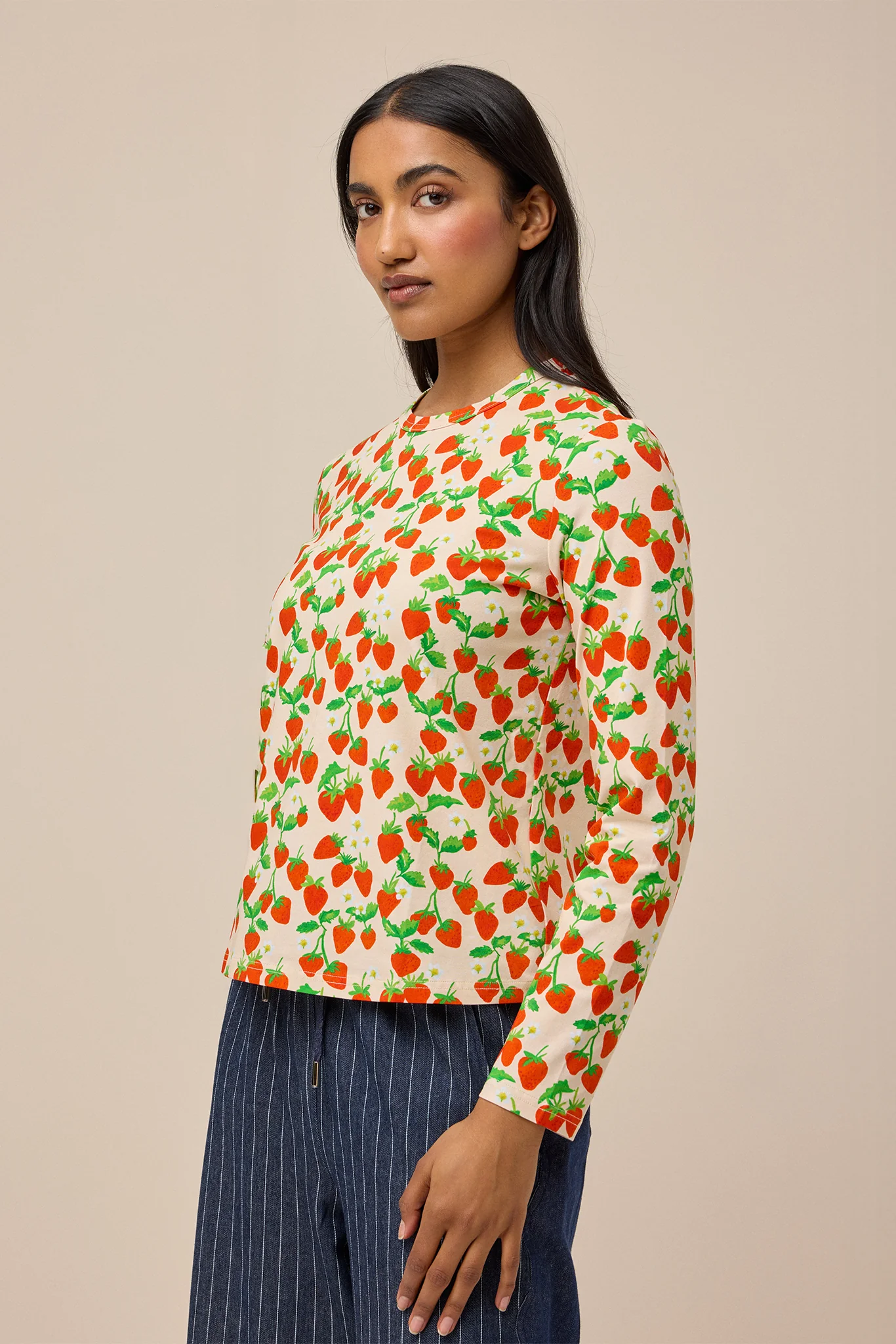 SUNNY TEE - STRAWBERRY - Hercitys