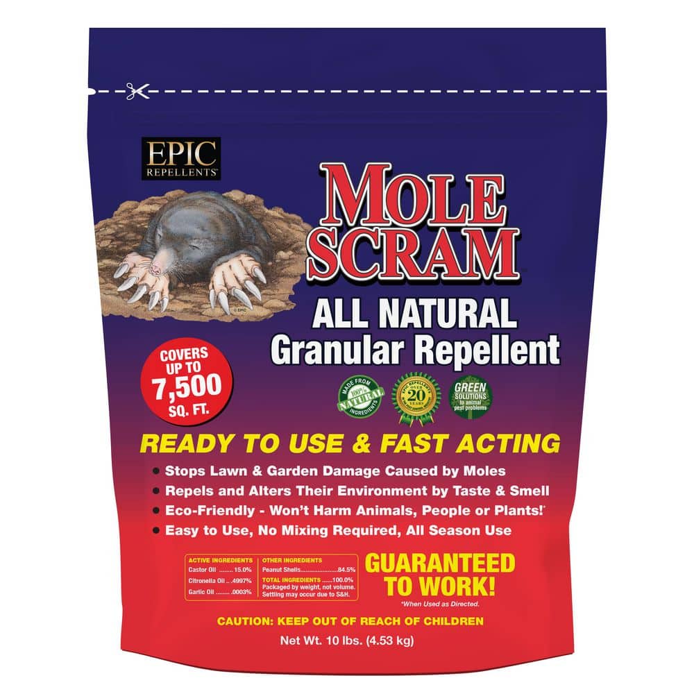 10 lbs. Granular Mole Repellent Bag - Hercitys