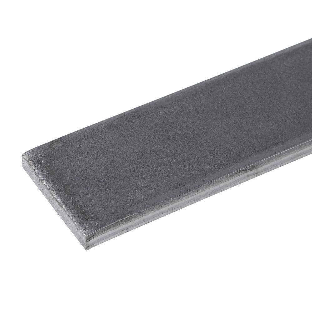 1-1/2 in. x 3 ft. – 1/4 in. Thick Plain Steel Flat Bar - Hercitys