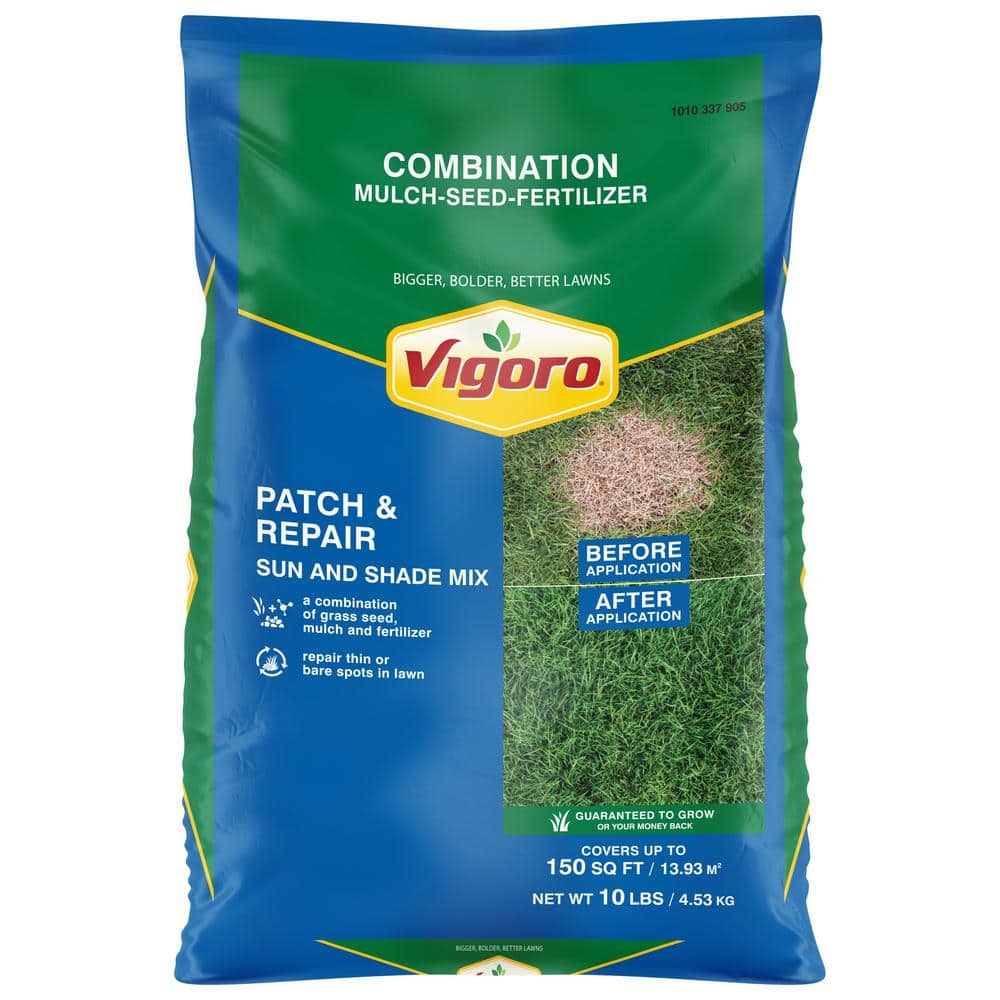 10 lb. Patch and Repair Sun and Shade Grass Seed Mix - Hercitys