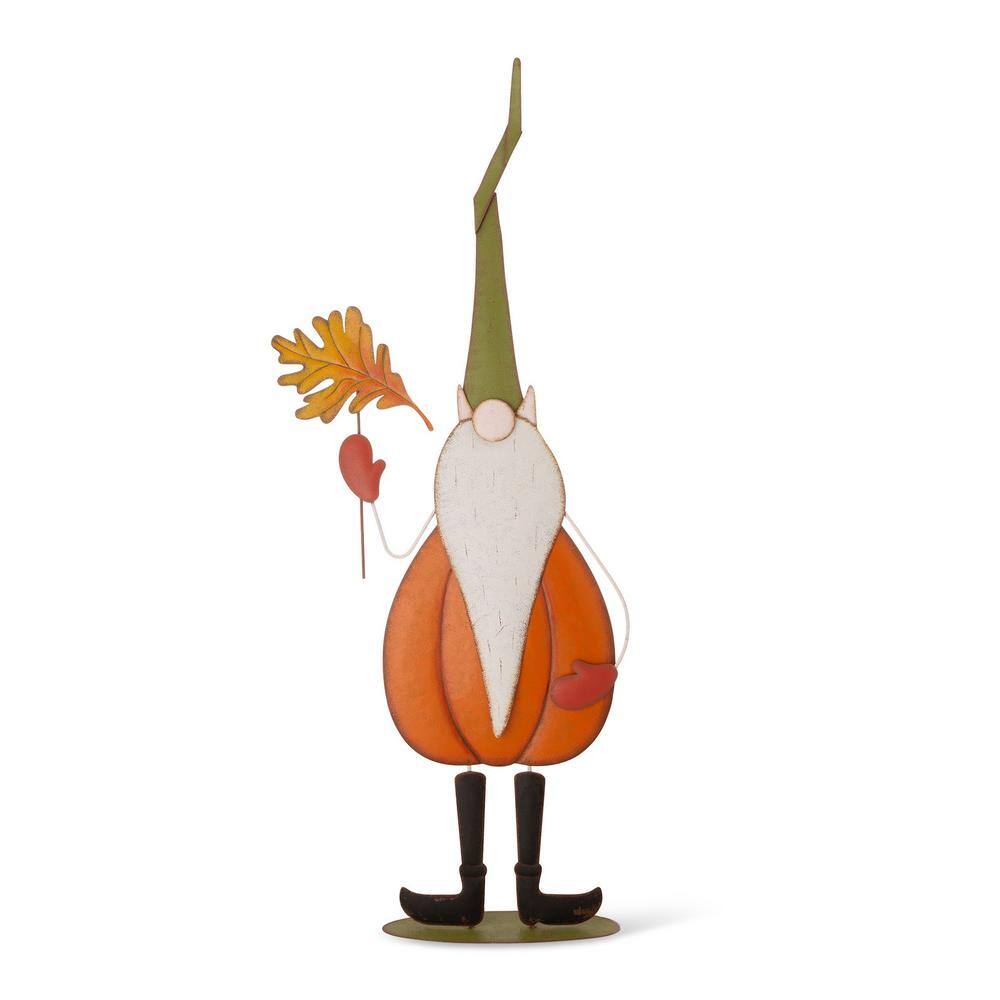 48 in. H Fall Metal Gnome Standing Decor(KD) - Hercitys