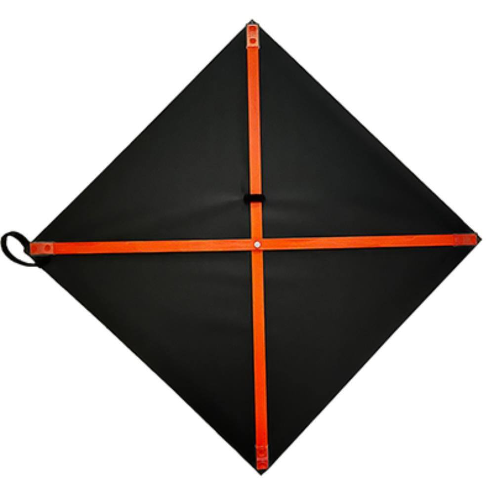 48 in. Roll Up Sign-Flagger Symbol - Hercitys