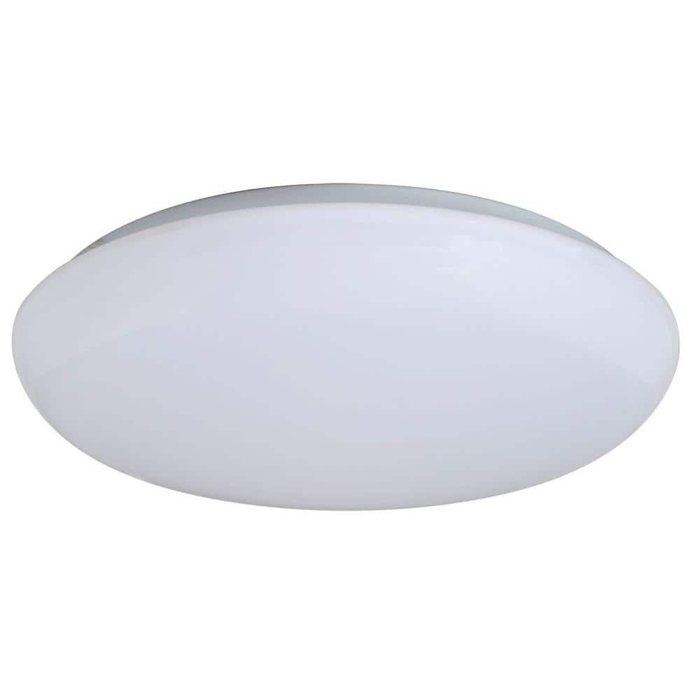 14 in. Warm White Mushroom Indoor LED Flush Mount - Hercitys