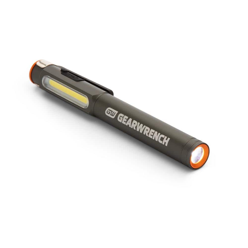 300 Lumen Lithium-Ion USB-C Rechargeable Aluminum Pen Light with Magnetic Pocket Clip - Hercitys