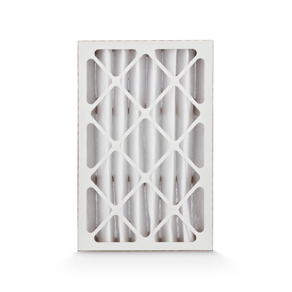 16 x 25 x 4 Pleated Furnace Air Filter FPR 8, MERV 8 (2-Pack) - Hercitys