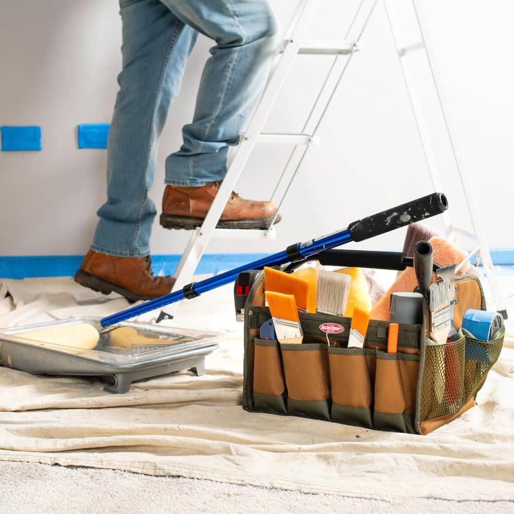 12 in. Open Top Tool Tote Bag - Hercitys