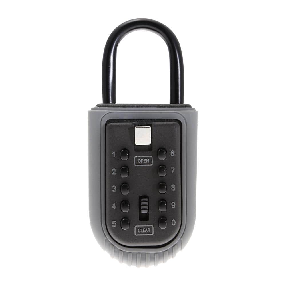 1.8 cu. in. Combination Security Portable Key Lock Box - Hercitys