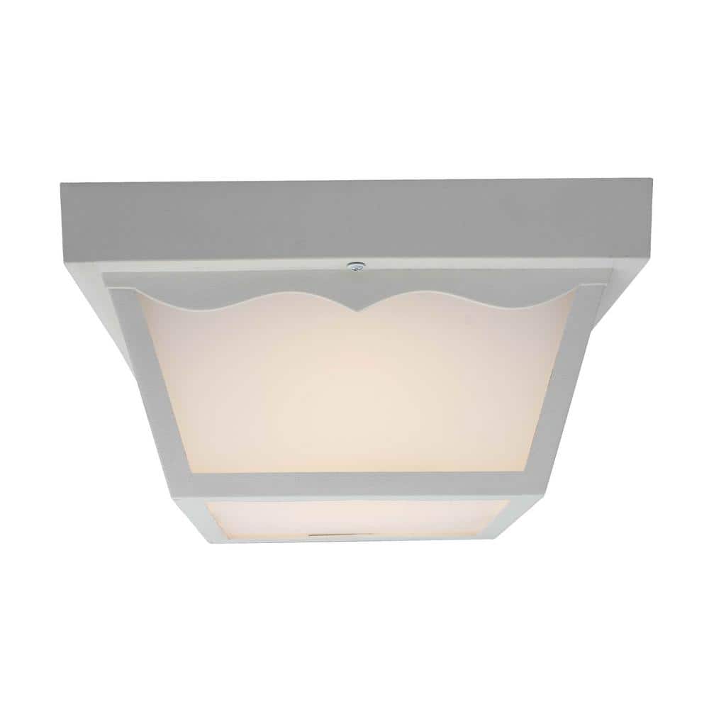 10.5 in. White LED Flush Mount - Hercitys