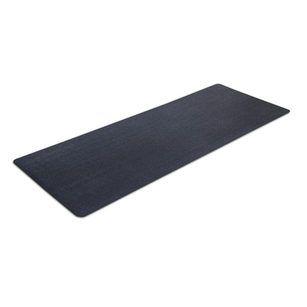 30″ X 96″ BLACK EXERCISE EQUIPMENT MAT FOR UNDER FITNESS EQUIPMENT - Hercitys