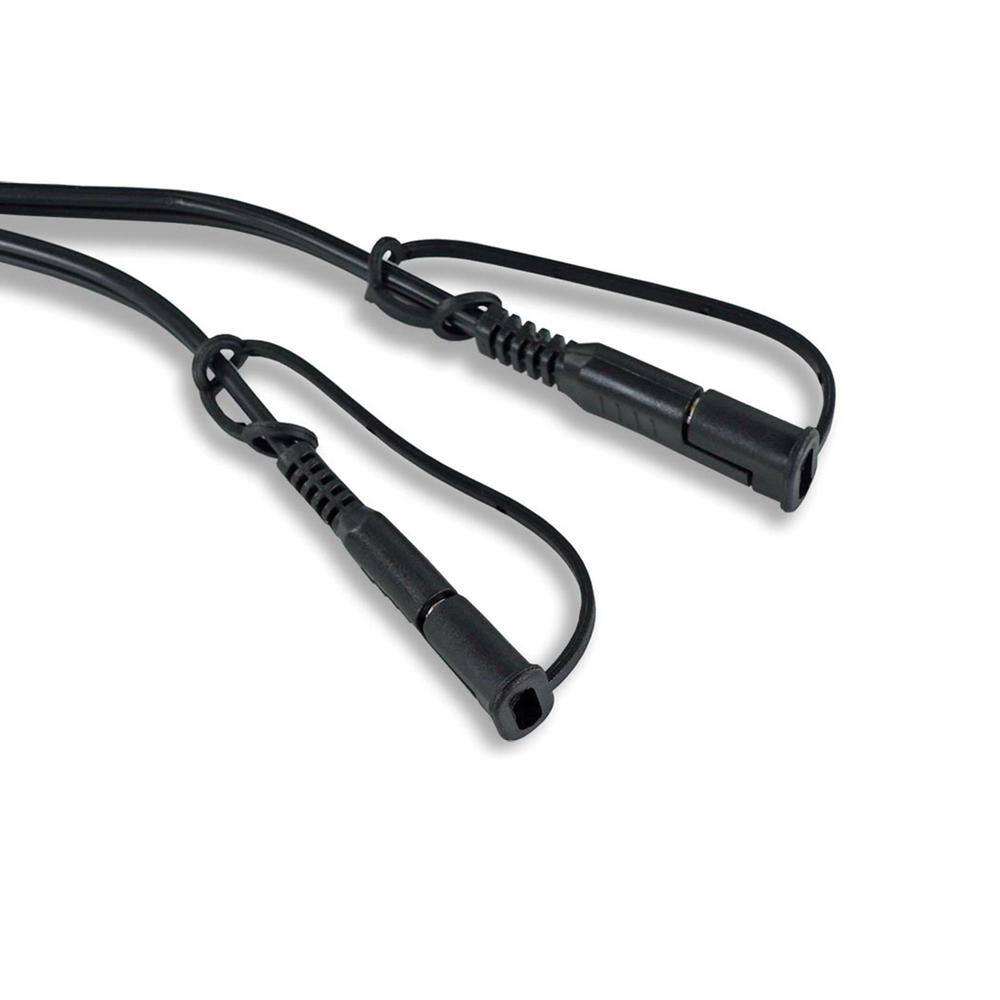 25 Foot Battery Charger Extension Cord with Quick-Connect Ends - Hercitys