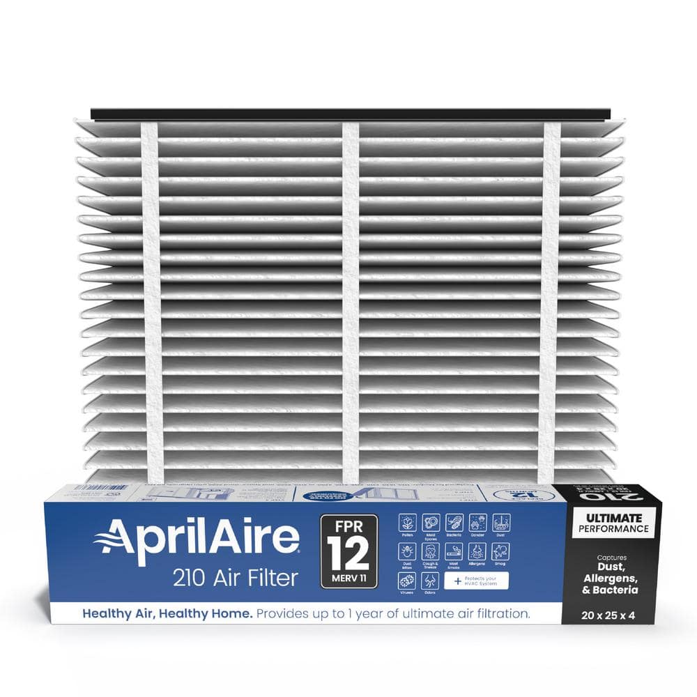 210 20 in. x 25 in. x 4 in. MERV 11 FPR 12 Pleated Filter For Air Cleaner Models 1210/1620/2210/2216/3210/4200 (1-Pack) - Hercitys