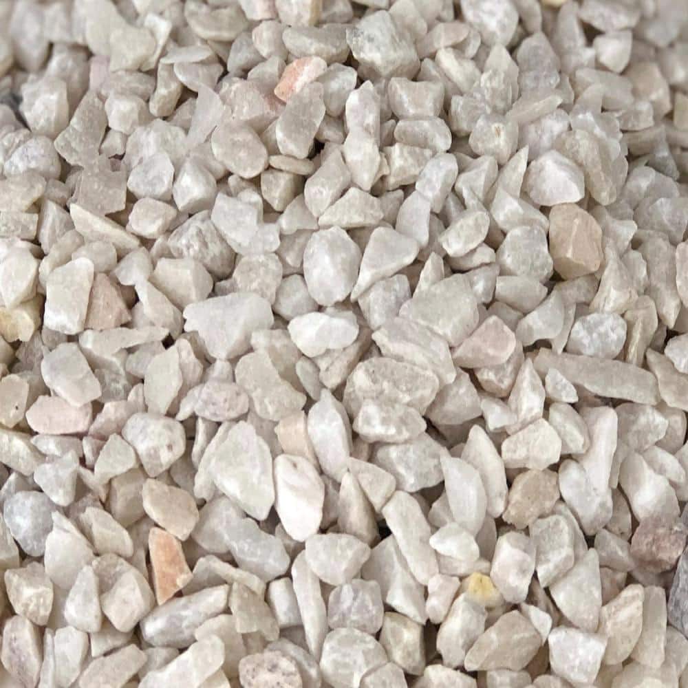 0.40 cu. ft. 1 in. 30 lbs. White Gravel - Hercitys