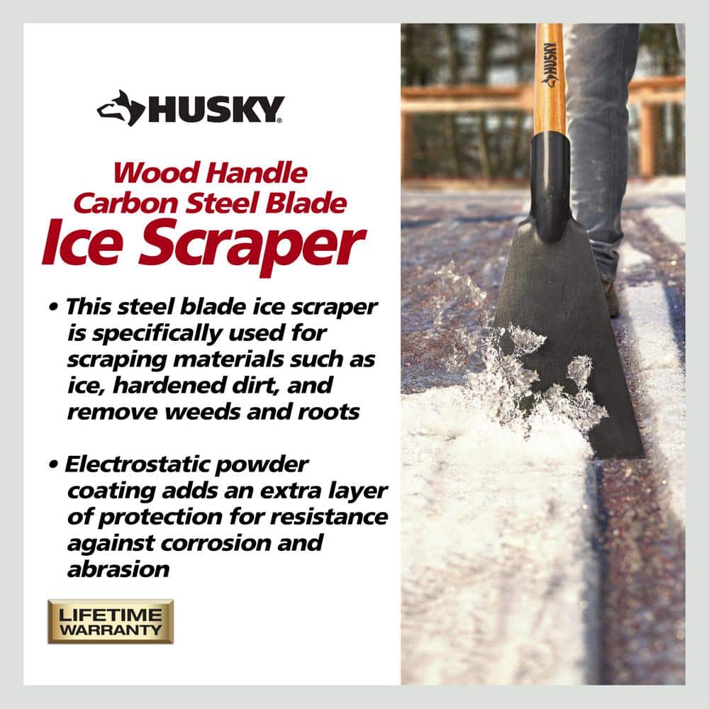 51 in. Carbon Steel Blade Ice Scraper - Hercitys