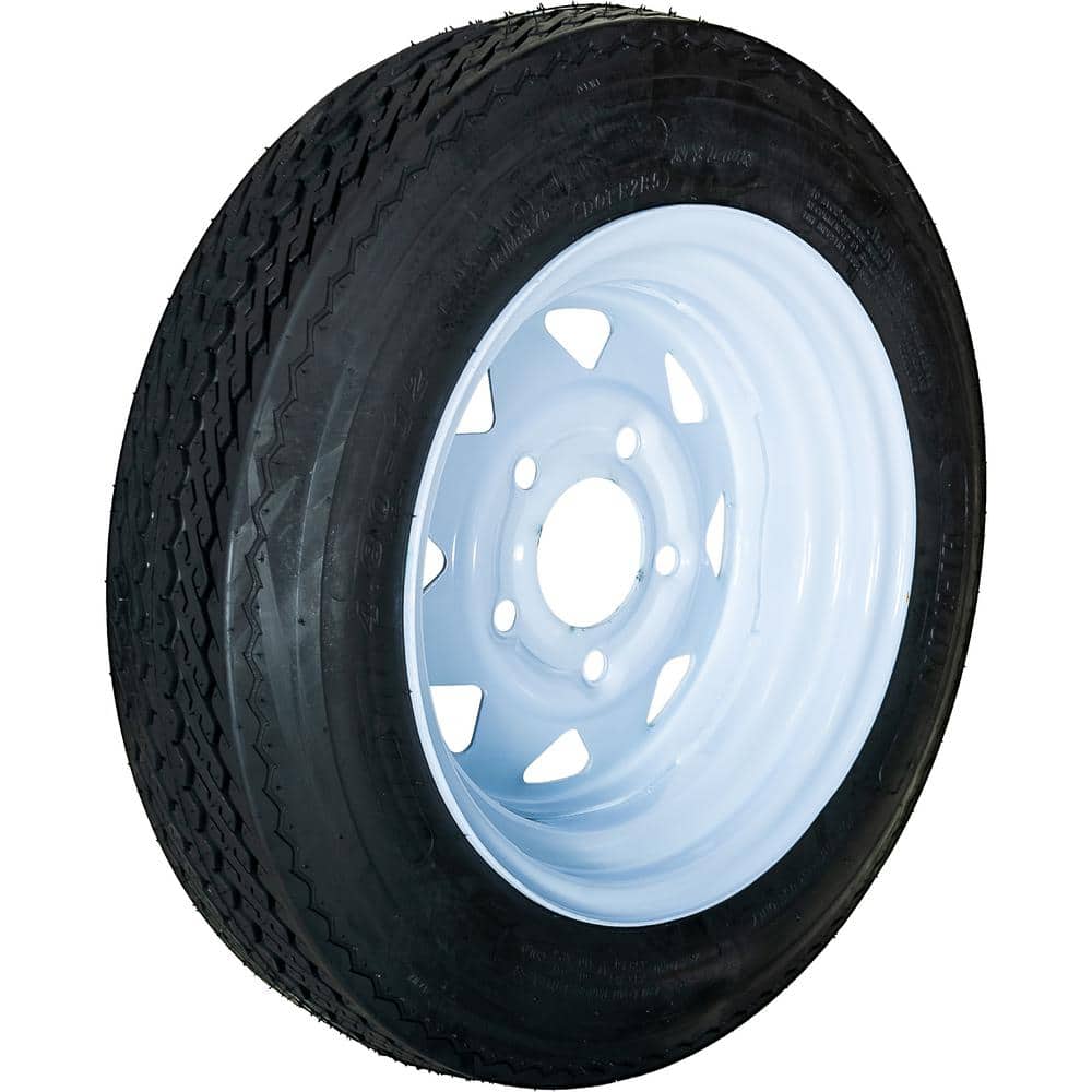 5 Hole 60 PSI 4.8 in. x 12 in. 4-Ply Tire and Wheel Assembly - Hercitys