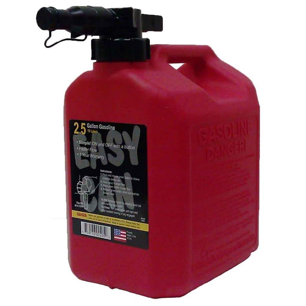 2.5 Gal. Gasoline Can with FMD - Hercitys