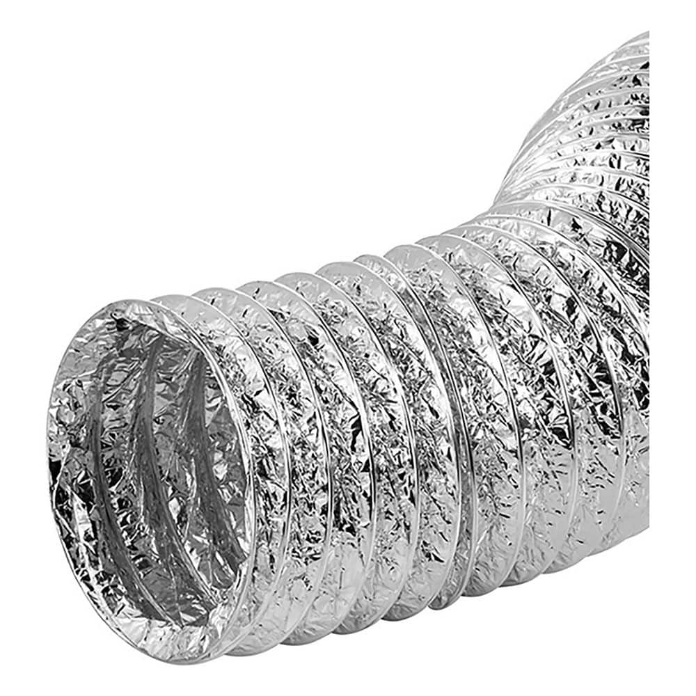 4 in. x 50 ft UL 2158A Clothes Dryer Foil Flexible Transition Duct - Hercitys
