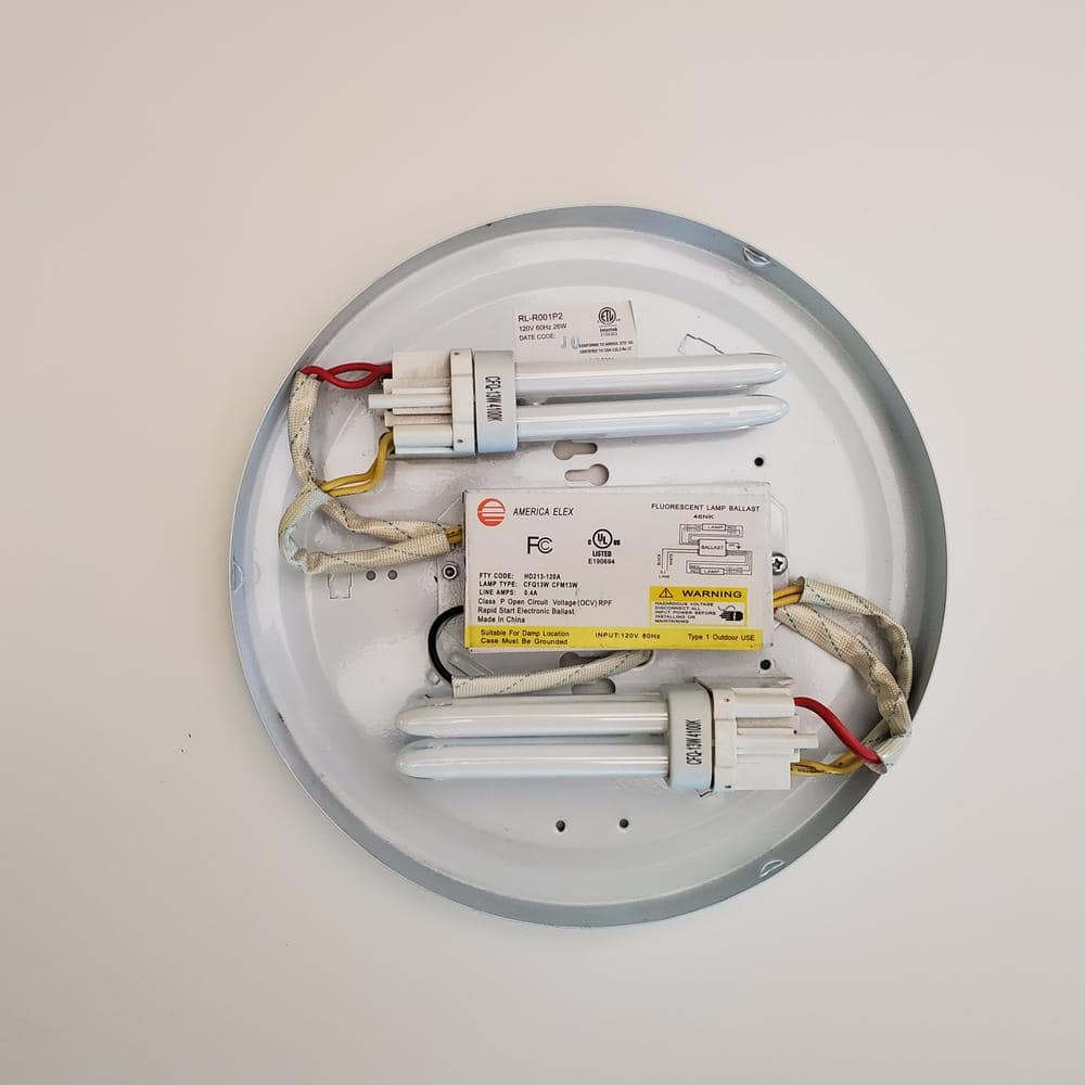 120-Volt 5.13 in. Electronic Ballast 2-PLC 13-Watt Lamps - Hercitys