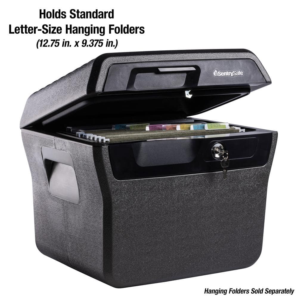 0.66 cu. ft. Fireproof & Waterproof Safe File Box - Hercitys