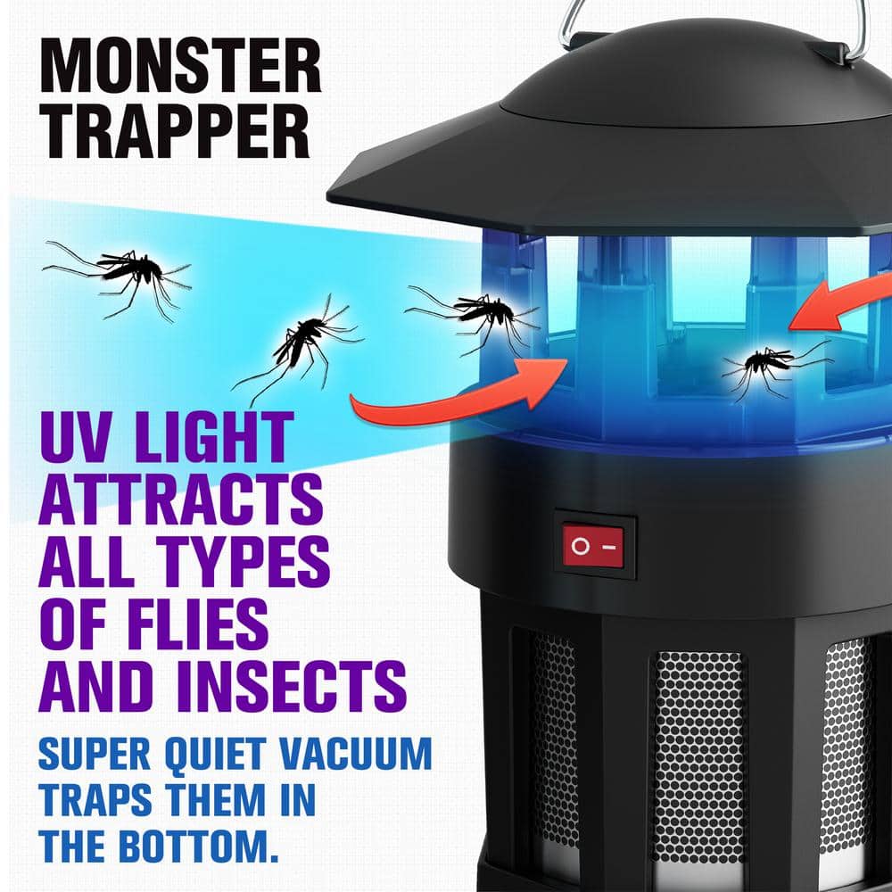 120 Volt High Performance Electric Indoor and Outdoor Monster Bug Trapper - Hercitys