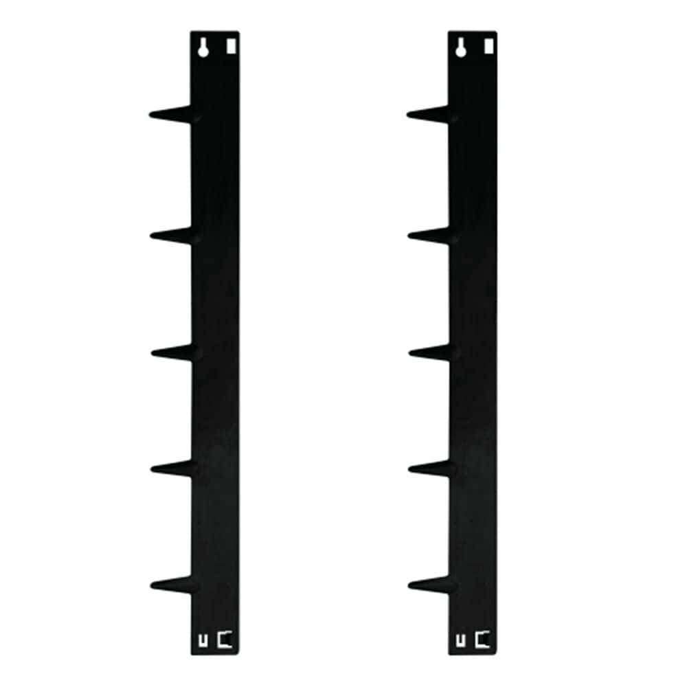 42 in. x 8 in. x 0.2 in. Black Steel Landscape Edging with Rust-Resistant and Waterproof Metal Border (2-Piece) - Hercitys