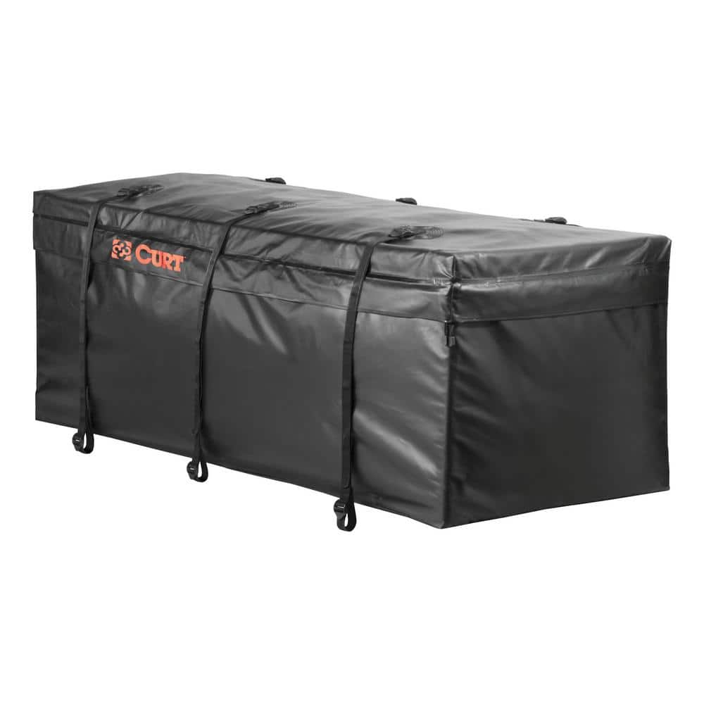 56 in. x 22 in. x 21 in. CURT Hitch Cargo Carrier Bag (Water, UV-resistant black vinyl) - Hercitys