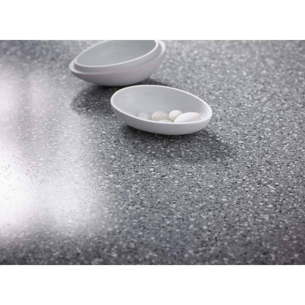 5 ft. x 12 ft. Laminate Sheet in Flint Crystall with Premiumfx Etchings Finish - Hercitys