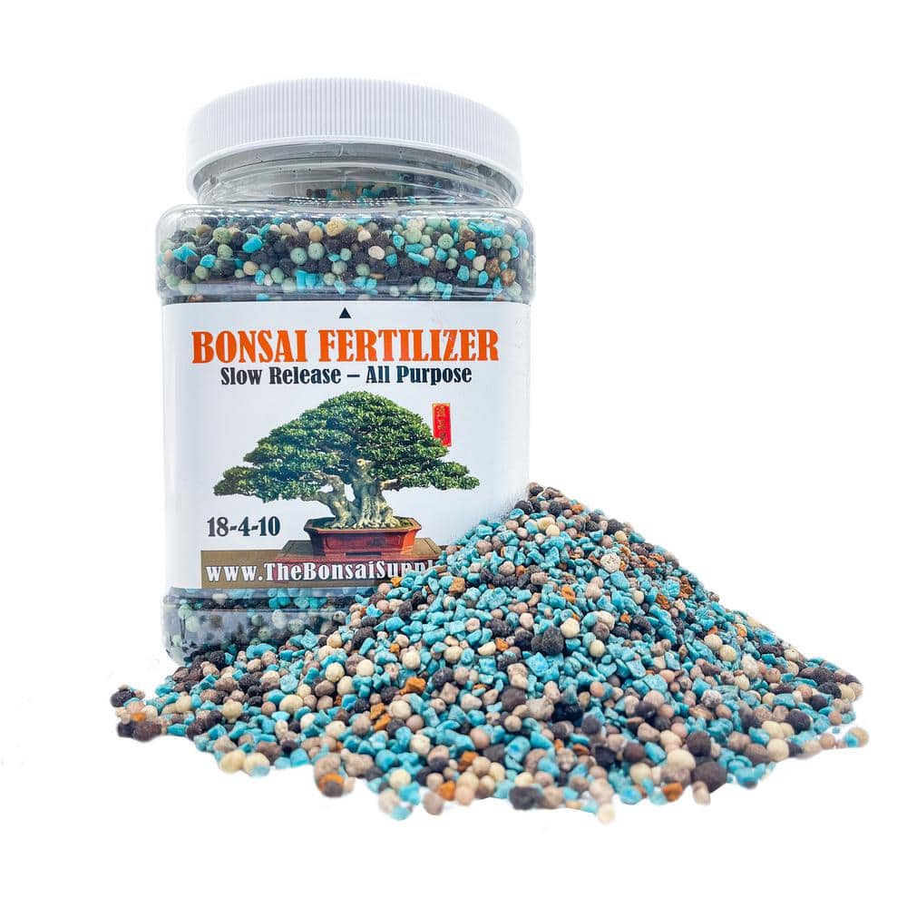 2 lbs. Bonsai Dry Fertilizer Quick Release for Instant Results Tons of Micro Nutrients Vital for Bonsai Health Jar - Hercitys