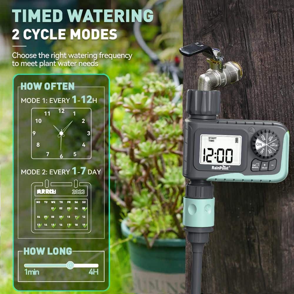 1-Zone Digital Hose Timer - Hercitys
