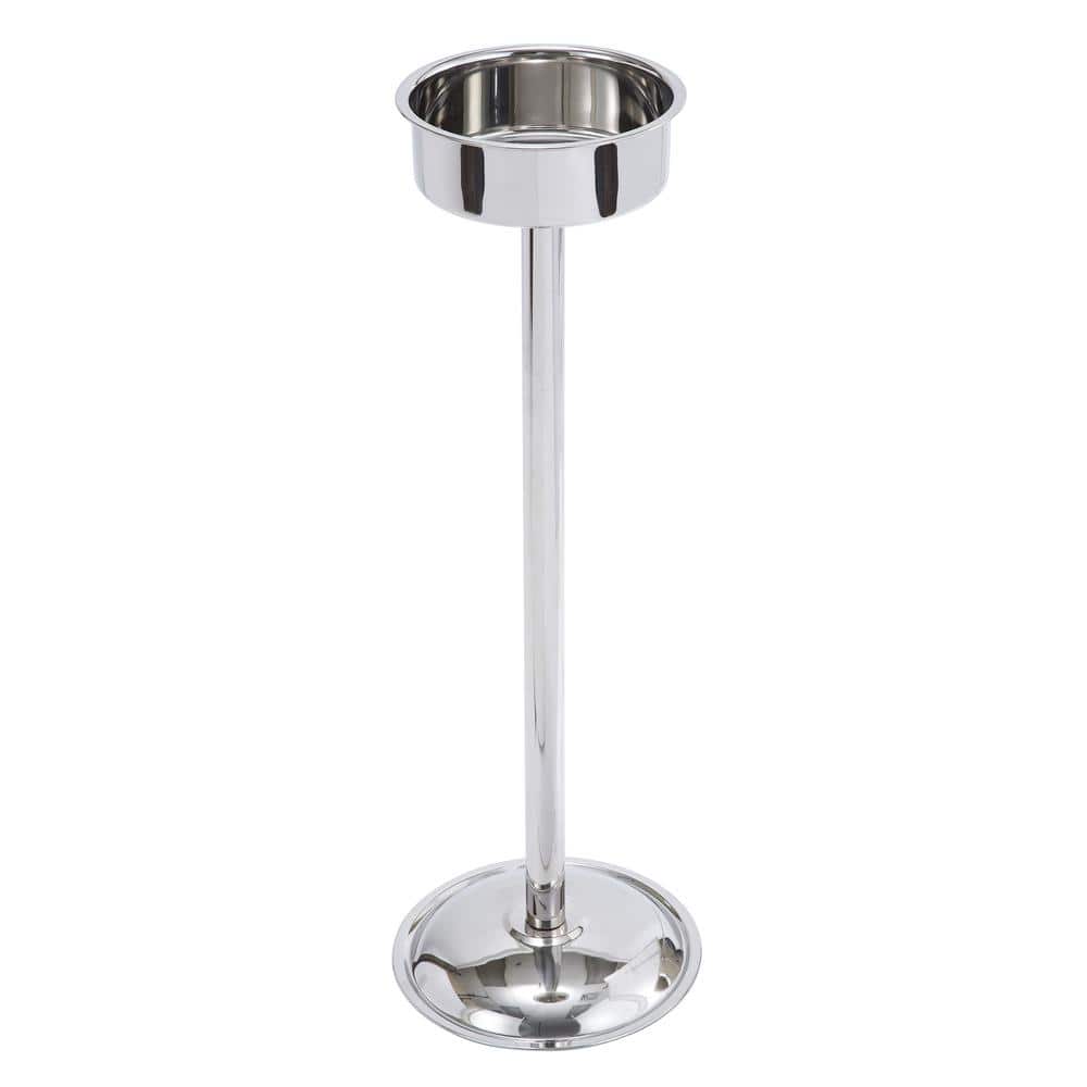 1-Bottle Stainless Steel Pipe Style Wine Bucket Stand - Hercitys