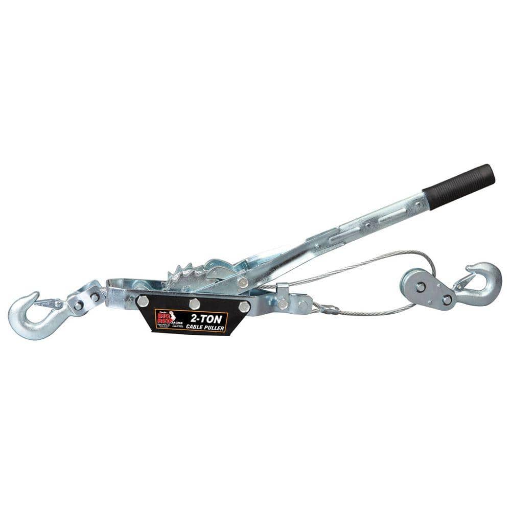 2 Ton Come Along Cable Puller with 2 Hooks - Hercitys