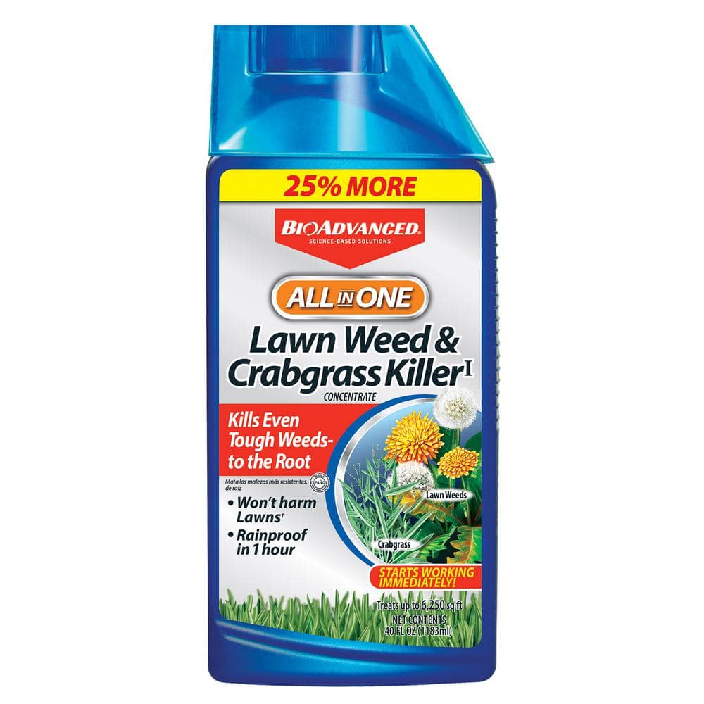 40 oz. Concentrate All-In-1 Lawn Weed and Crabgrass Killer - Hercitys