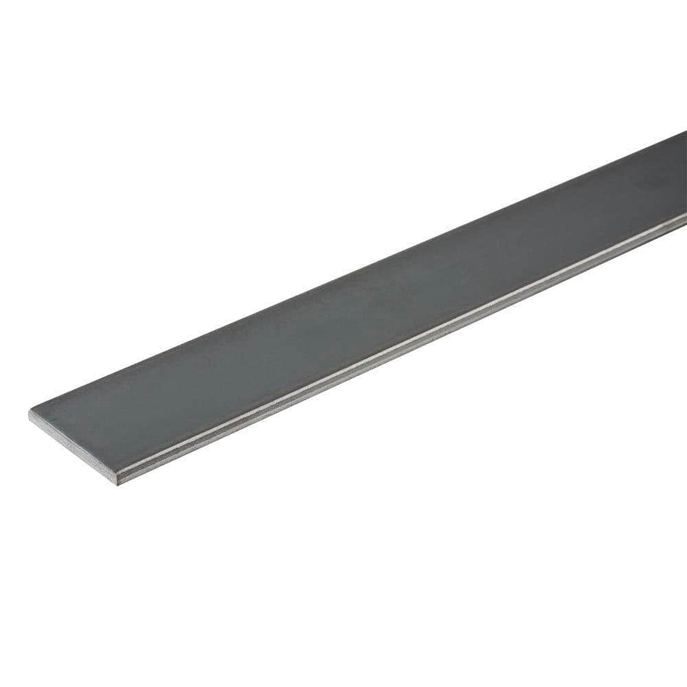 1-1/4 in. x 4 ft. – 3/16 in. Thick Plain Steel Flat Bar - Hercitys