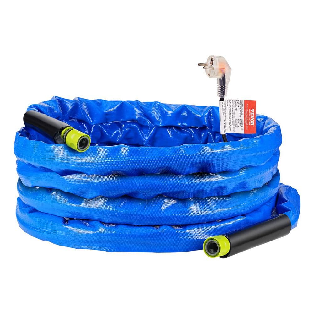 25 ft. Heated Water Hose for RV, Heated Drinking Water Hose with Corrugated Cover Antifreeze to-45°F, Automatic - Hercitys