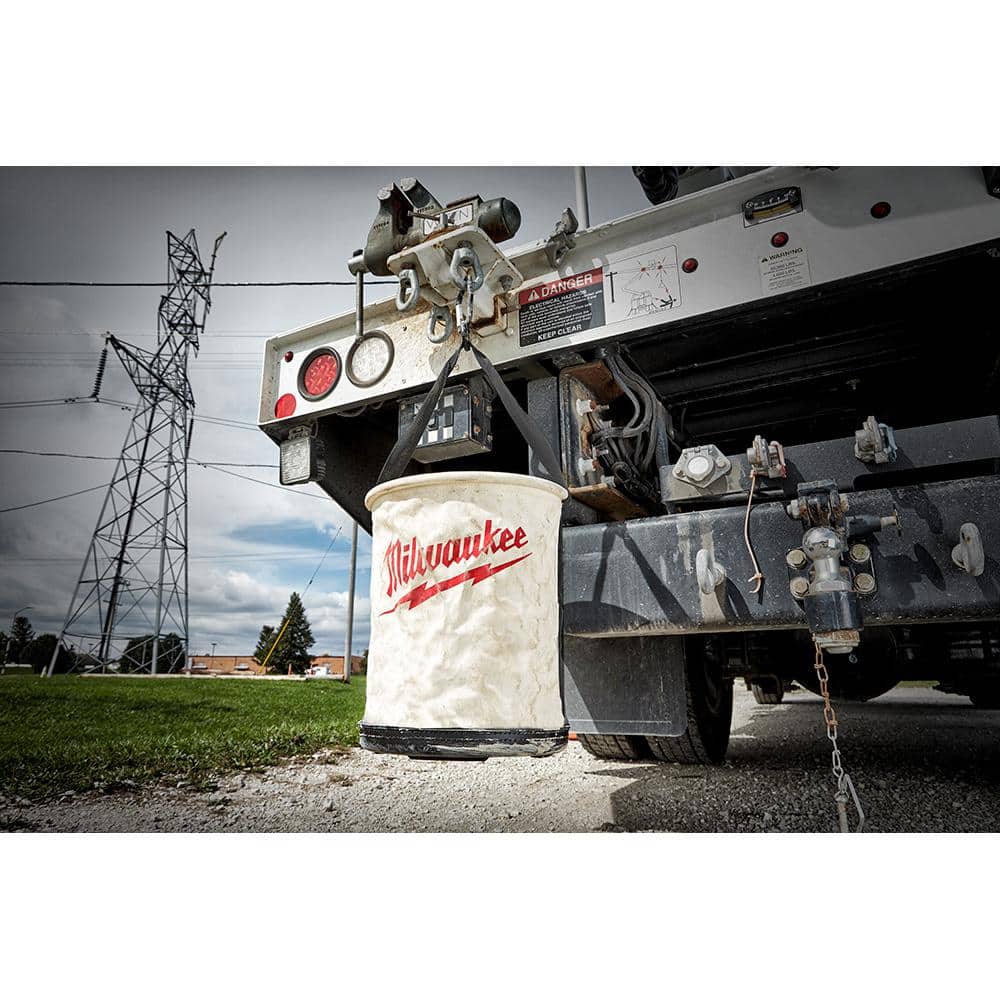 12 in. Canvas Utility Bucket Tool Bag - Hercitys