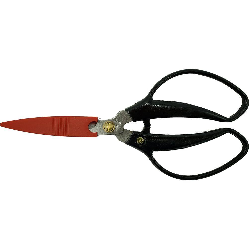 5.9 in. L Stainless Safety Cap Professional Scissors - Hercitys