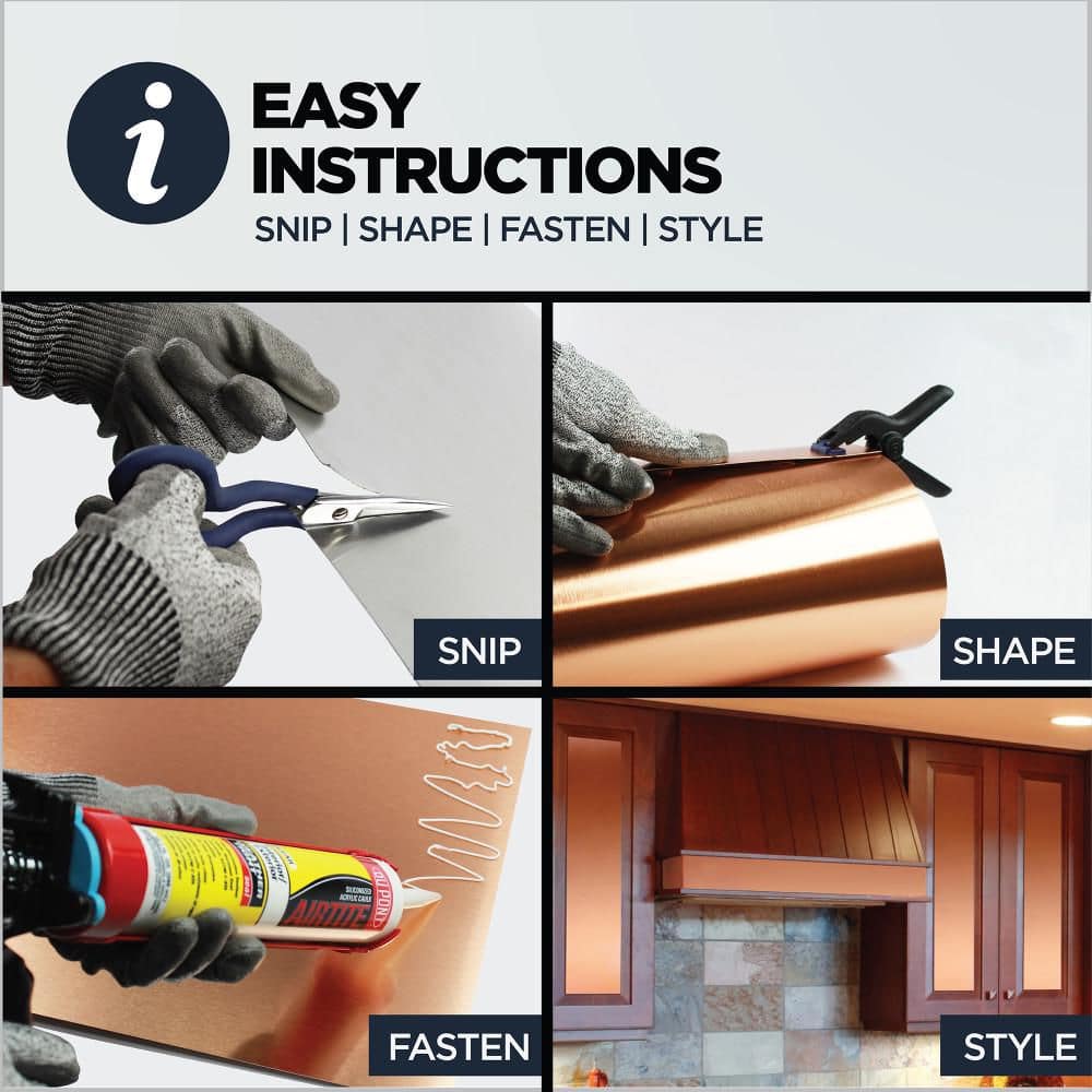 12 in. x 24 in. Plain Aluminum Sheet in Silver - Hercitys