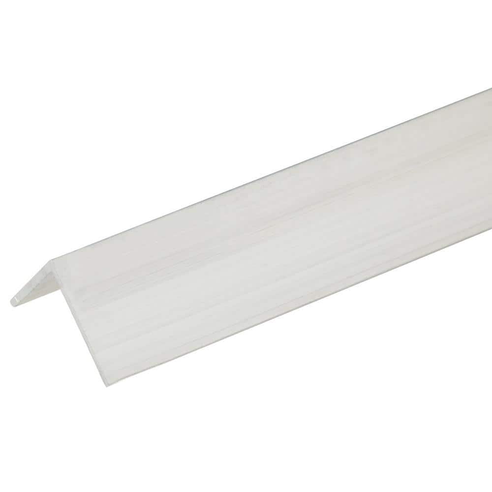 1 in. x 8 ft. – 1/16 in. Thick Aluminum Angle - Hercitys