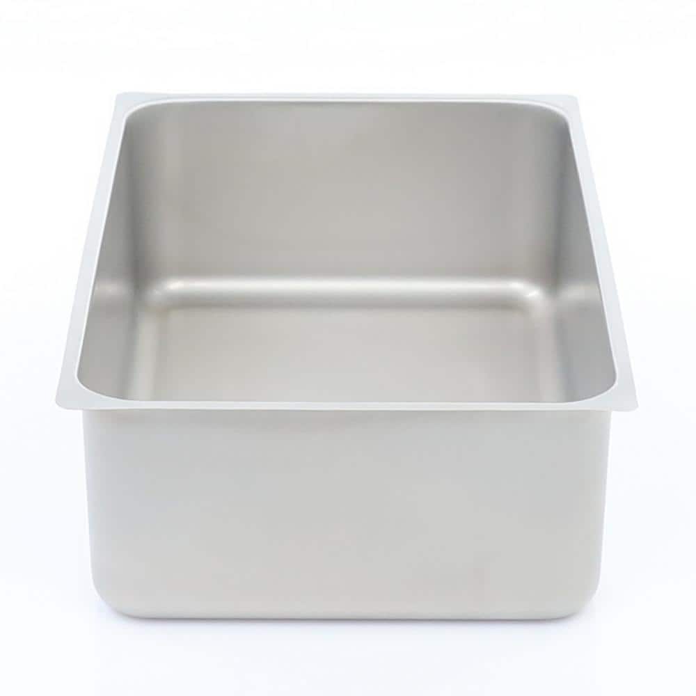 21 qt. Stainless Steel Oblong Spillage Pan-Chafing Dish Accessories - Hercitys