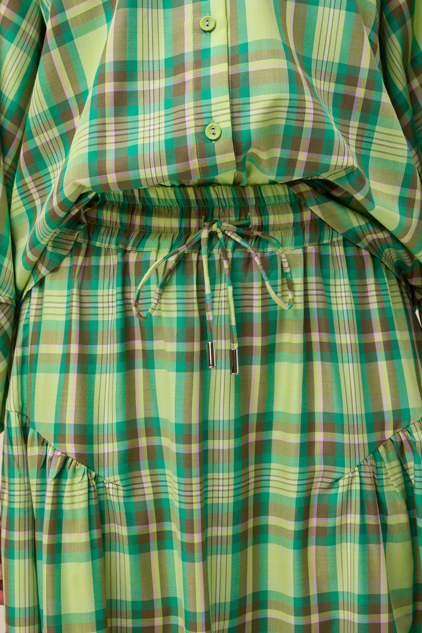 MATILDA SKIRT - PICNIC PLAID - Hercitys