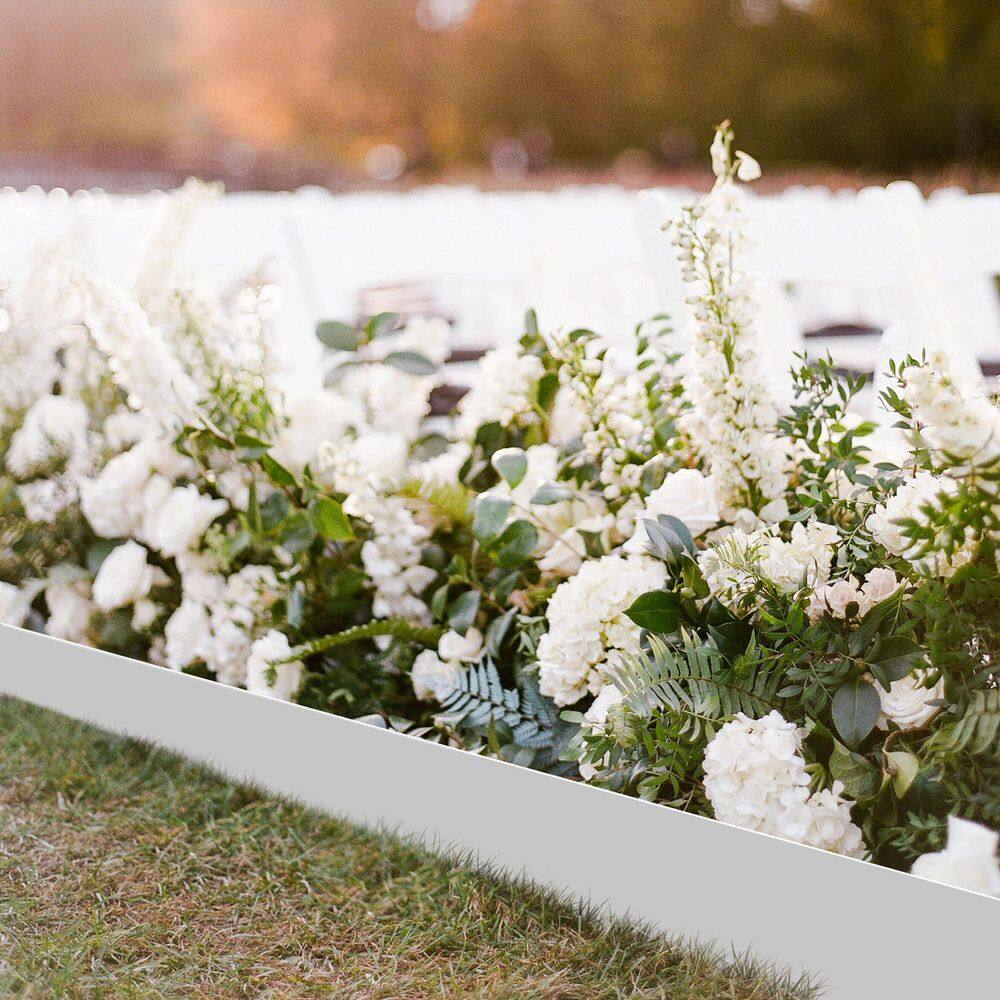 42 in. H x 5 in. W White 2-Pack Heavy Duty Corten Metal Landscape Edging - Hercitys