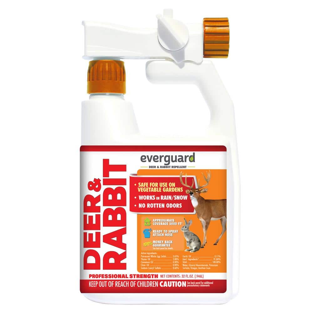 32 oz. Everguard Deer and Rabbit Hose End Liquid Repellent - Hercitys
